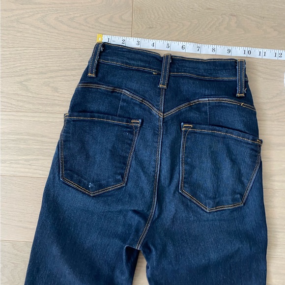 Super High Waist Jeans - Dark Wash - Picture 8 of 12